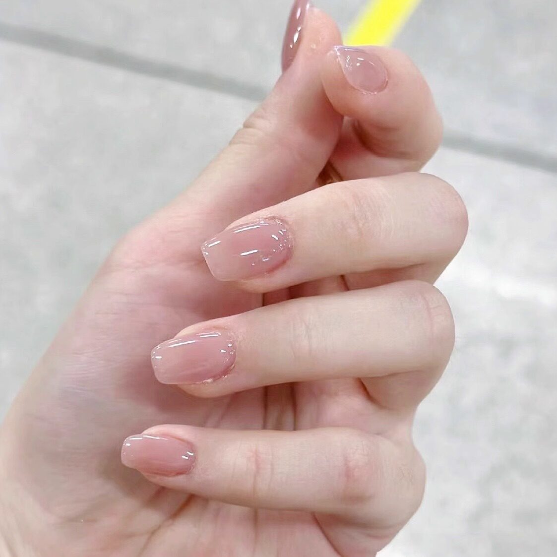 纯欲冰透裸色穿戴甲片