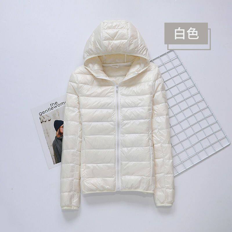 女士短款反季清仓大码羽绒服学生韩版可爱修身轻薄款宽松学生外套