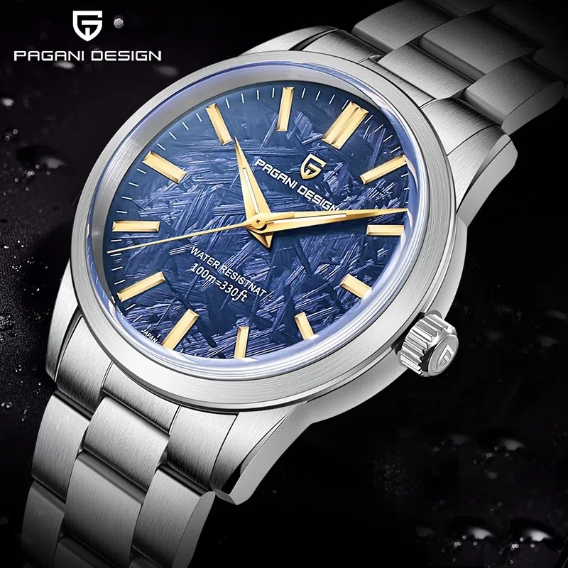 石英伯佳尼简约防水运动男士手表