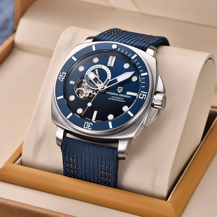 PAGANI DESIGN 伯佳尼陀飞轮男士全自动机械腕表防水运动手表1736