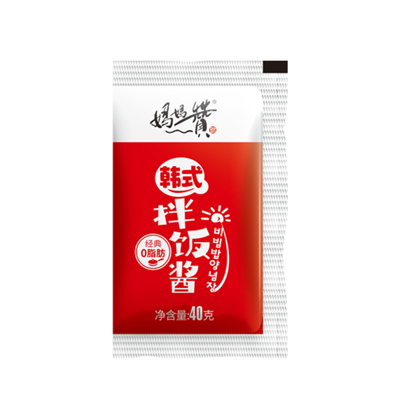 韩式拌饭酱石锅韩国甜辣椒酱料脂0不辣儿童独立小包装米面村商用