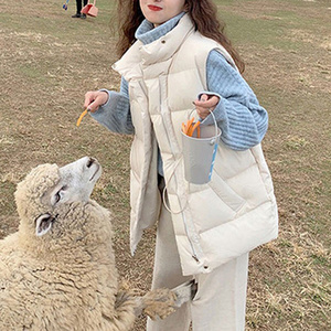 高货羽绒马甲女款高端女轻薄羽绒马甲女短款羽绒服女羽绒背心女坎