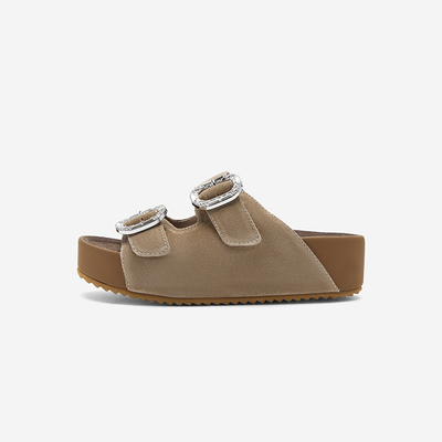 NineWest/玖熙凉鞋厚底增高女鞋