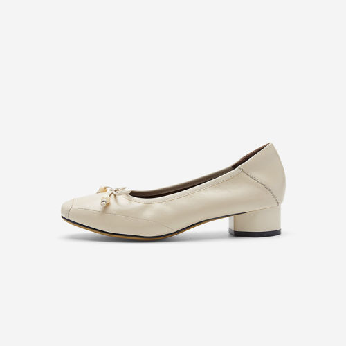 NineWest/玖熙圆头浅口单鞋女鞋