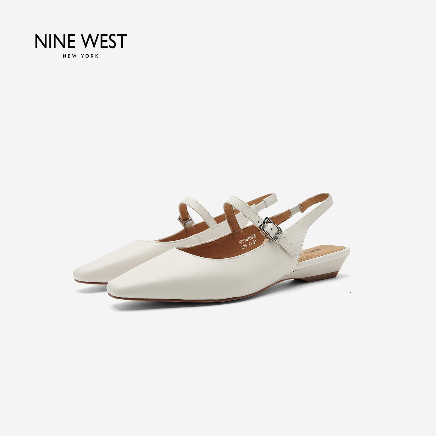 NineWest/玖熙玛丽珍鞋女平凉鞋图片