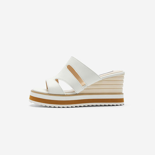 NineWest/玖熙厚底增高拖鞋女鞋