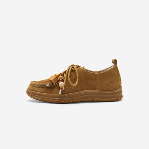 NineWest/玖熙复古休闲鞋女平底