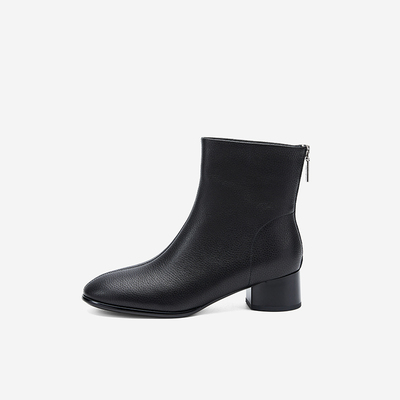 NineWest/玖熙时装靴粗跟短靴女