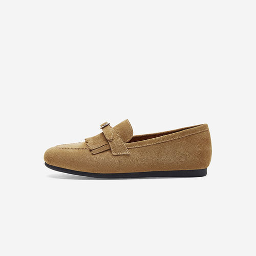 NineWest/玖熙深口单鞋女老钱风