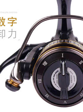 伊酷达碳素纺车轮ZENO轻量纺车轮1000-5000轴矶钓船钓海钓路亚轮