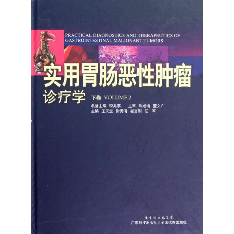 实用胃肠恶性肿瘤诊疗学(下卷)王天宝广东科技出版社9787535957092医学卫生/内科学