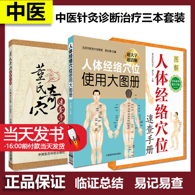 董氏奇穴速查手册+人体经络穴位