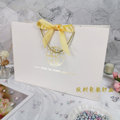 厂家纸袋定做男女服装牛皮纸袋