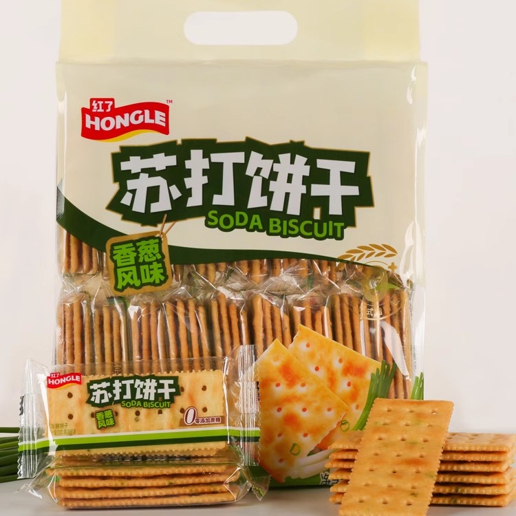 红了苏打饼干无蔗糖厂家直销