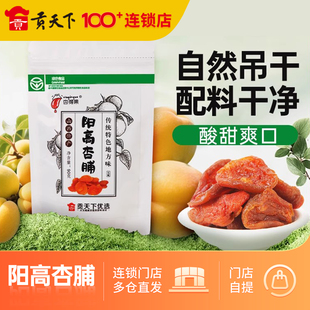 山西特产阳高杏脯杏得果90g袋装酸甜杏脯杏肉蜜饯果脯杏肉干杏条