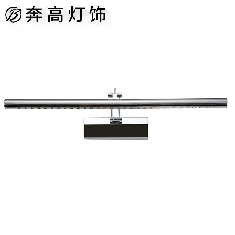 跨境 镜前灯led不锈钢壁镜子灯化妆镜灯防水防雾浴室灯卫生间