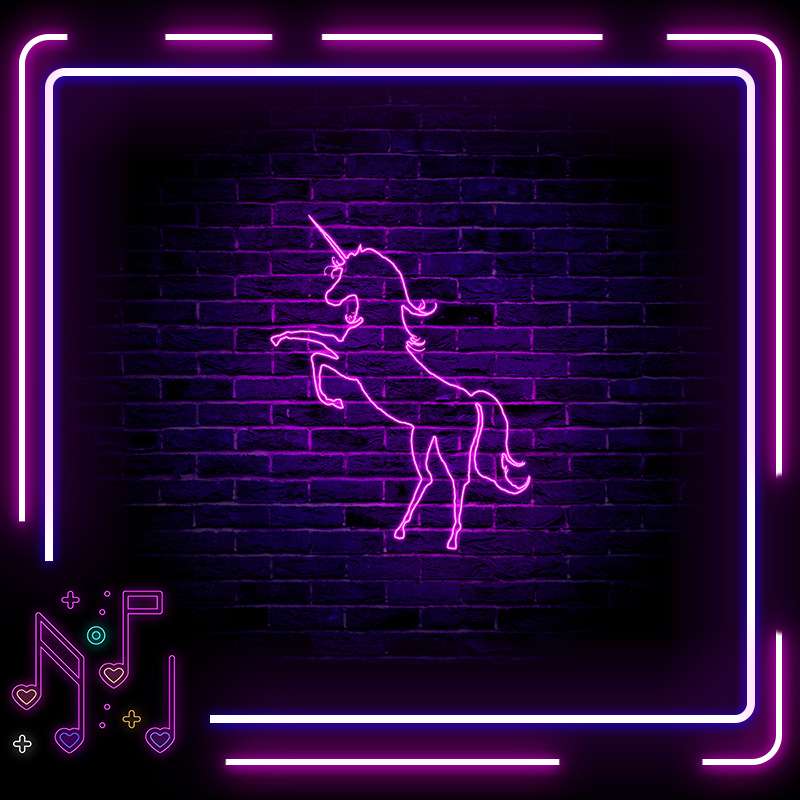 菠萝霓虹灯带广告牌 霓虹灯字 爱心招牌 LED广告牌 发光字