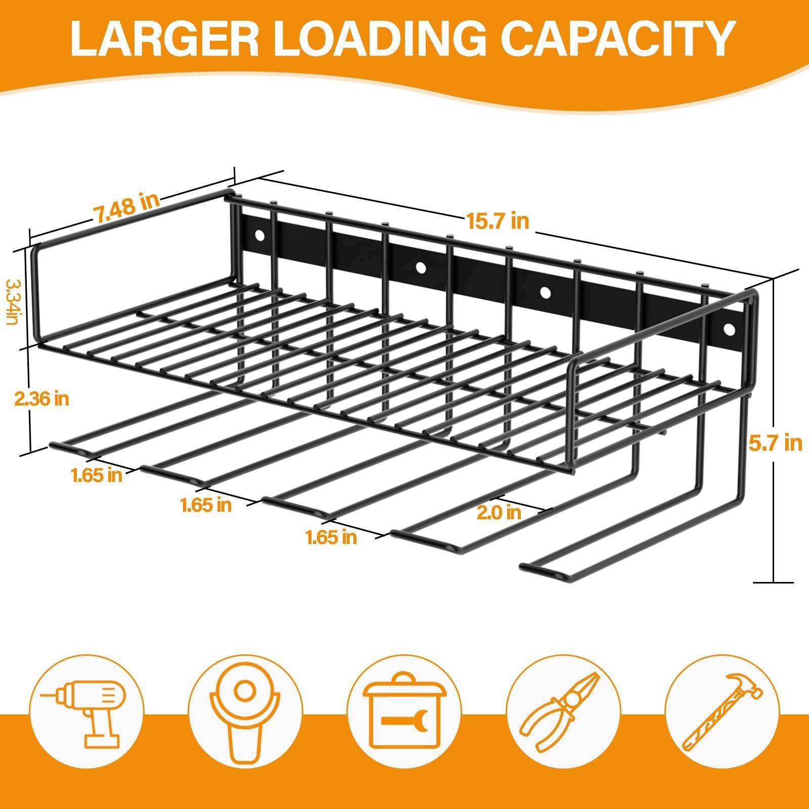 电钻架电动工具整理架钻头工具壁挂式架车库工具箱置物架