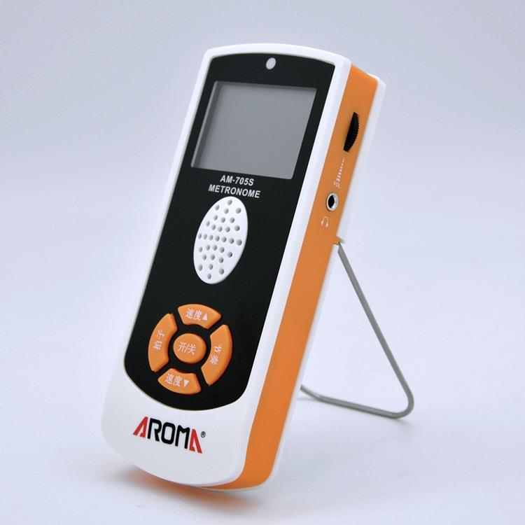 节拍器 阿诺玛AROMA-705吉他钢琴通用吉他架子鼓充电式人声节拍器