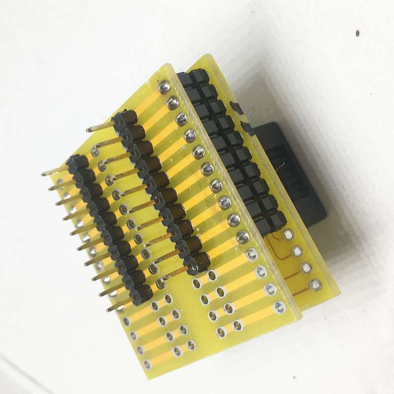 SOP-8/SOP-16转DIP-16 IC烧录转接测试座 SOP-NDIP16 脚距2.54MM