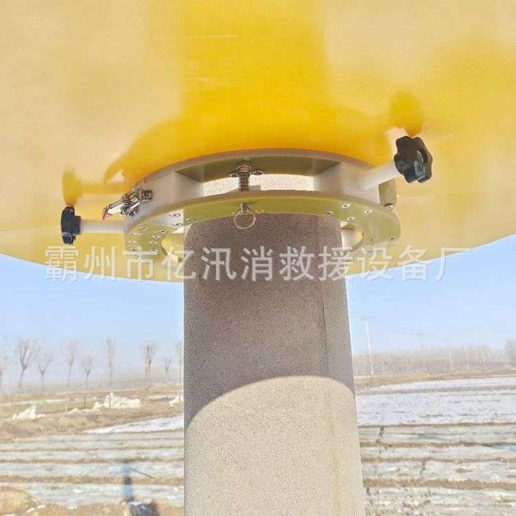 快装式绝缘杆顶挡板圆形电杆高压挡板1米带电电力检修防护板