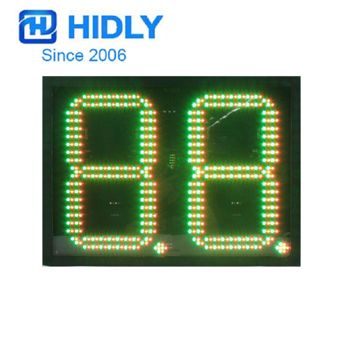 双色雷达测速屏车速反馈仪速度显示屏路口车速显示屏