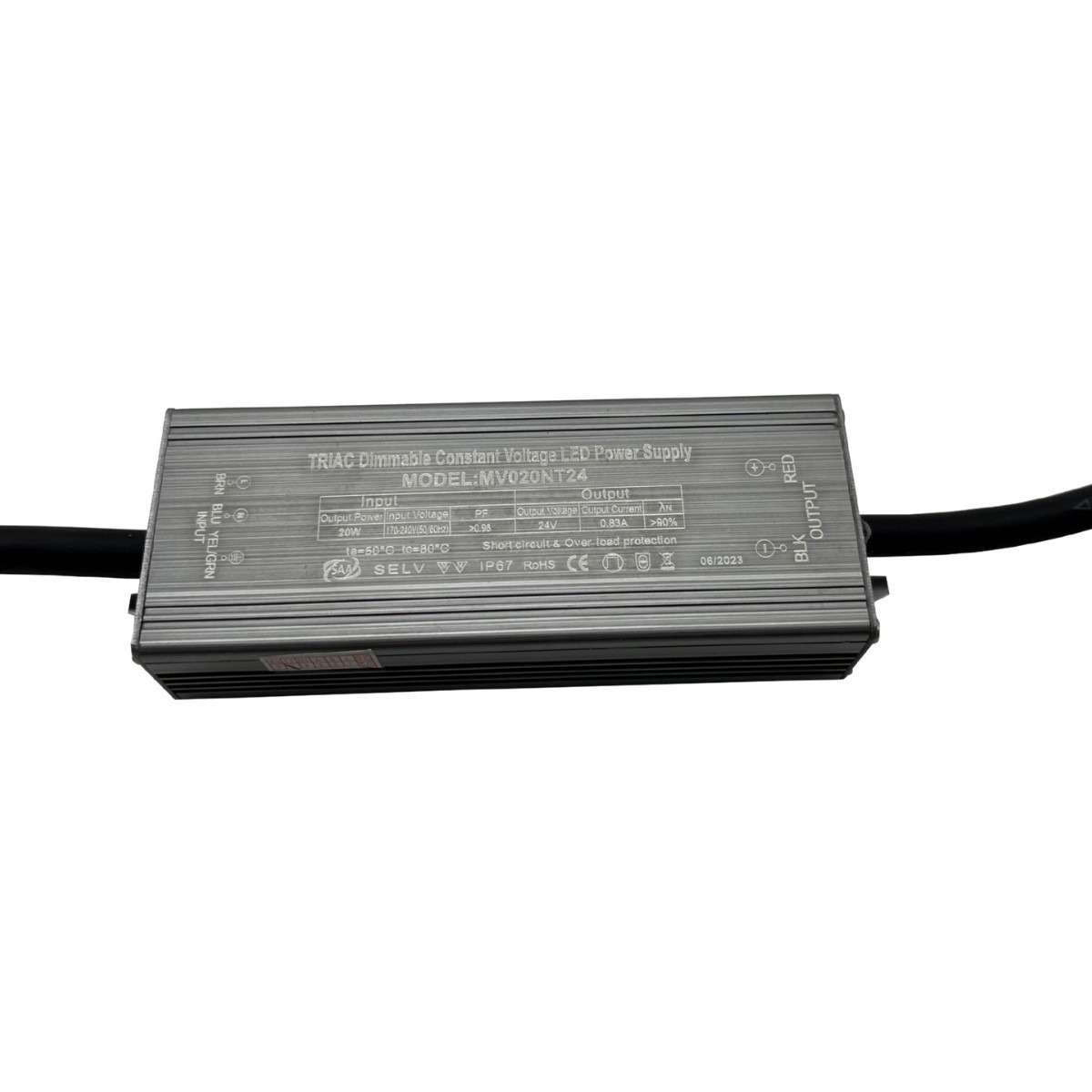 五合一调光恒压防水电源(20/30W)可控硅/0-10V/1-10V/PWM/电阻