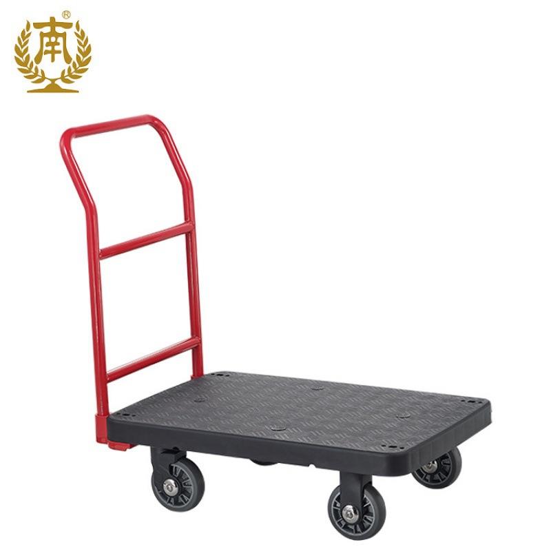 广州南方 C-10系列 手推平板车承重强 不锈钢塑料手推车