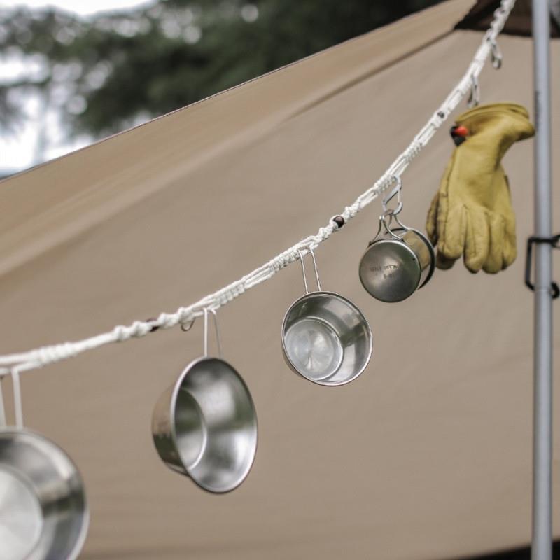 A8C加粗晾衣绳室内户外免打孔凉衣绳防风防滑晾衣服绳子晒挂被子