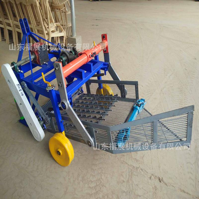 新款花生摘果机 干湿两用自动装袋打摔花生收获机 家用电动去秧机