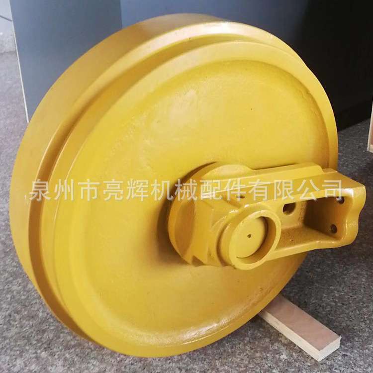引导轮现代挖掘机R450LC-3引导轮IDLER支重轮齿圈链条底盘配件