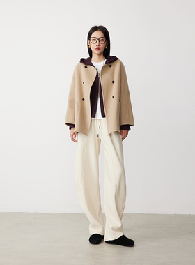 ATUMU「卫裤系列」暖冬新品 丨加绒松紧腰抽绳垂感休闲裤AT331