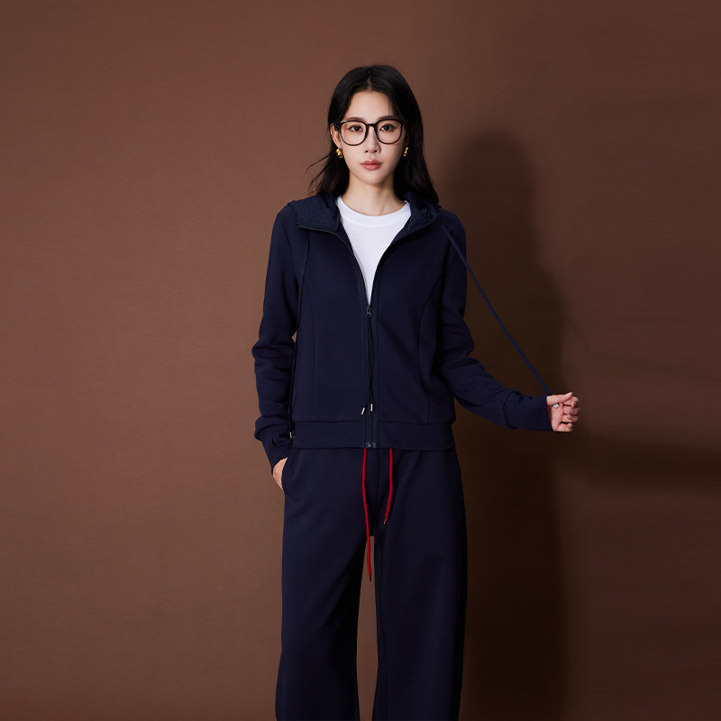 ATUMU「短外套系列」早秋上新 丨长袖连帽休闲卫衣拉链衫AT451,女装/女士精品,短外套,淘宝优惠券,粉丝福利购,淘宝优惠卷