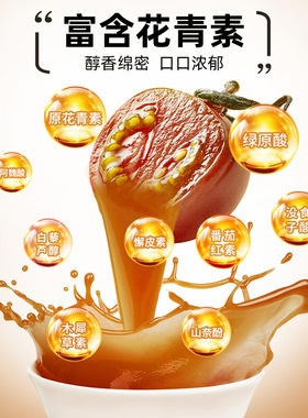大漠紫光黑番茄原浆原液非浓缩浆纯果蔬汁100%鲜榨番茄汁花青素