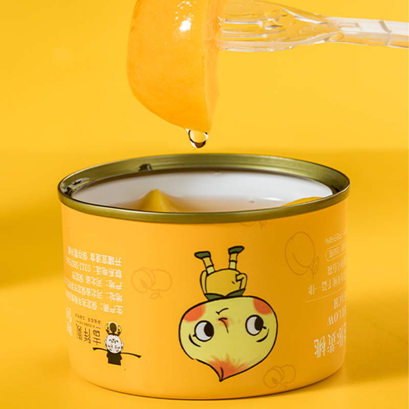 迷你黄桃罐头吉祥胤皇小淘