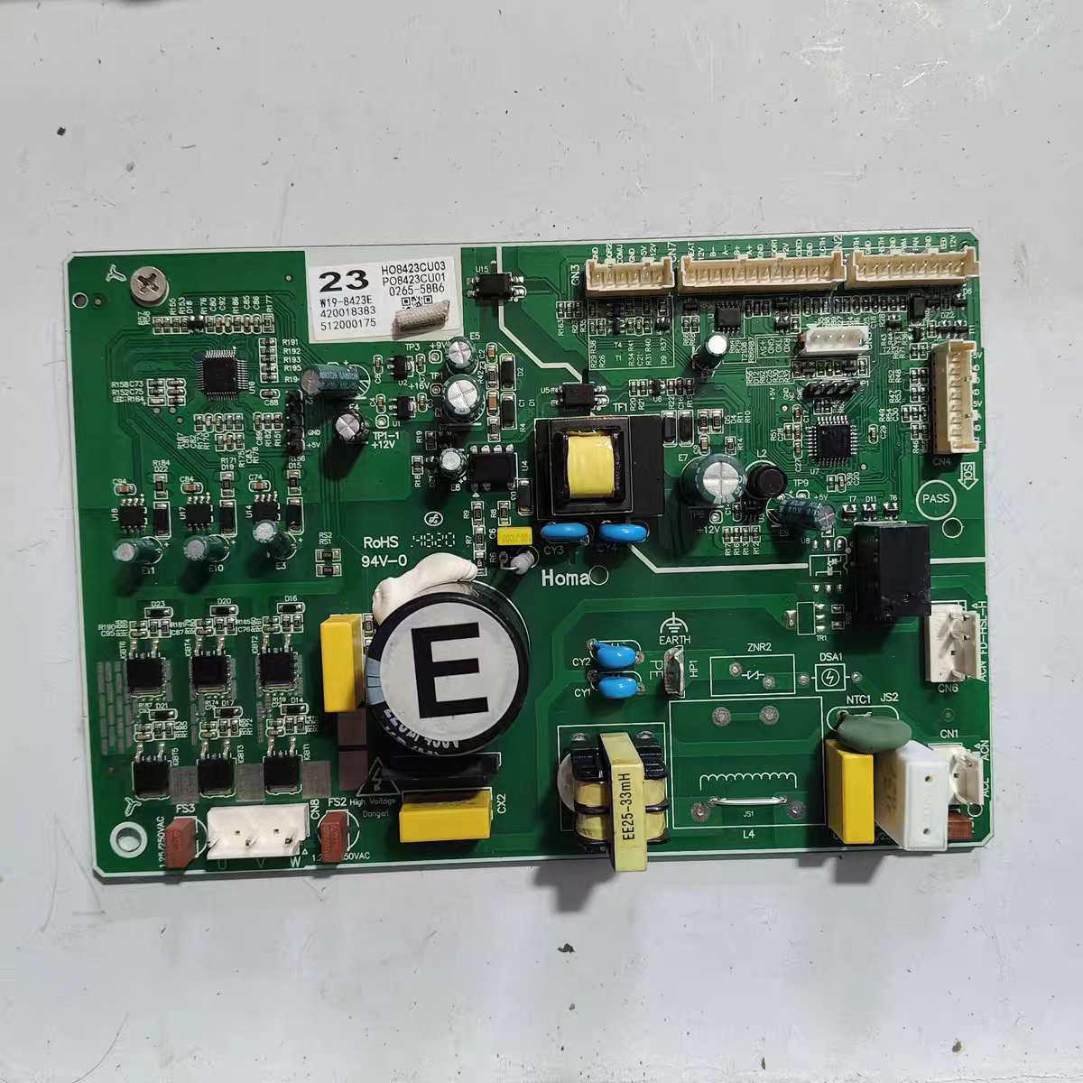 适用于奥马变频冰箱控制驱动板W19-8423E HO8423CU03 420018383