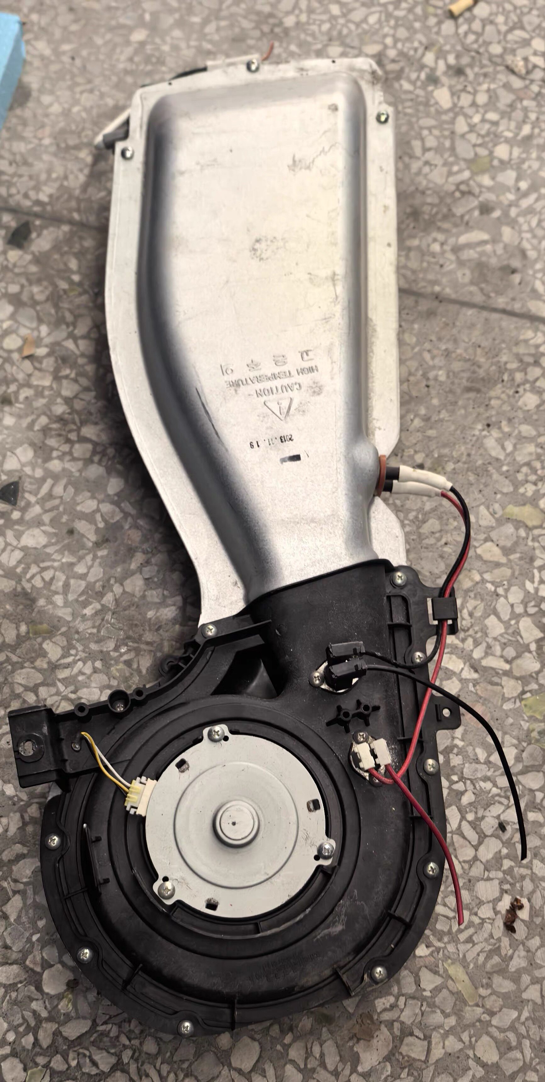 适用于三星滚筒洗衣机DC61-02109D烘干总成21KG烘干通道一整套