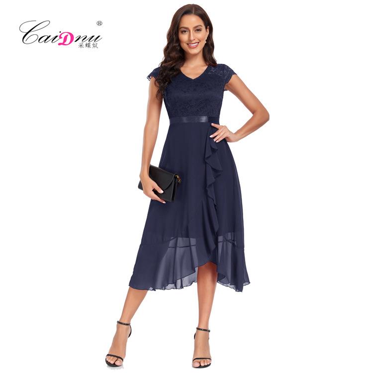 summer new evening party dress women elegant fashion