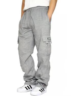 men for trousers workwear loose drawstrings and pockets