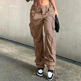 Overalls Streetwear Hip-Hop Denim Casual Trend Style Womens