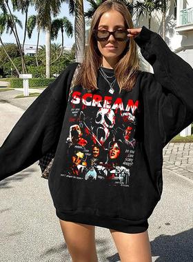 jacket long sweater hatless casual womens long scream