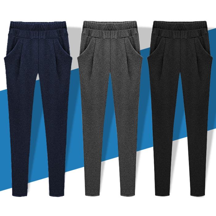 autumn designer winter trousers loose slacks classic leg