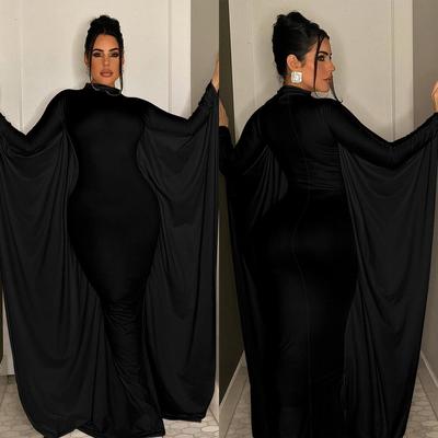 summer soft spandex khimar batwing abaya dubai luxury