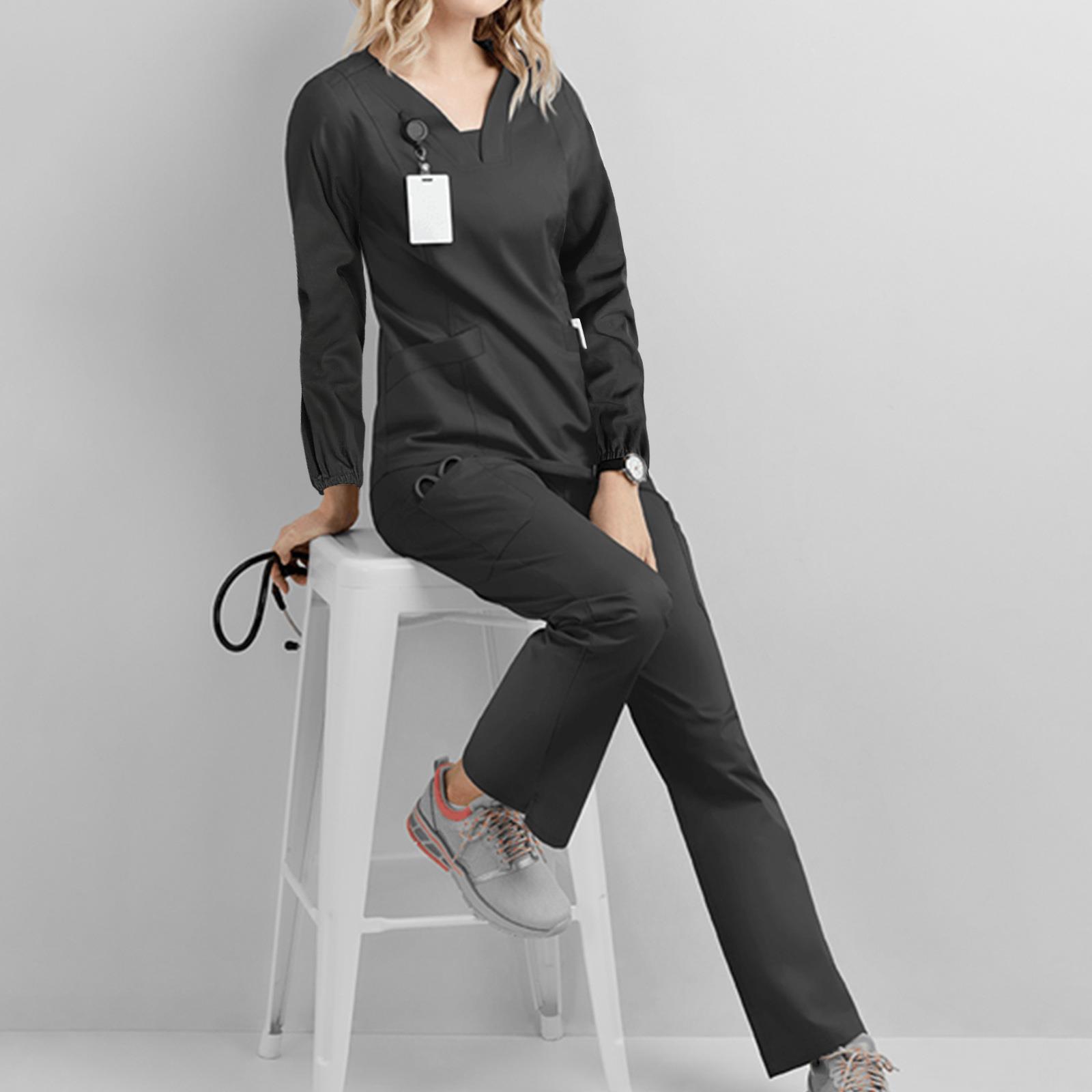 clothes work clothes isolation clothes surgical sleeve long