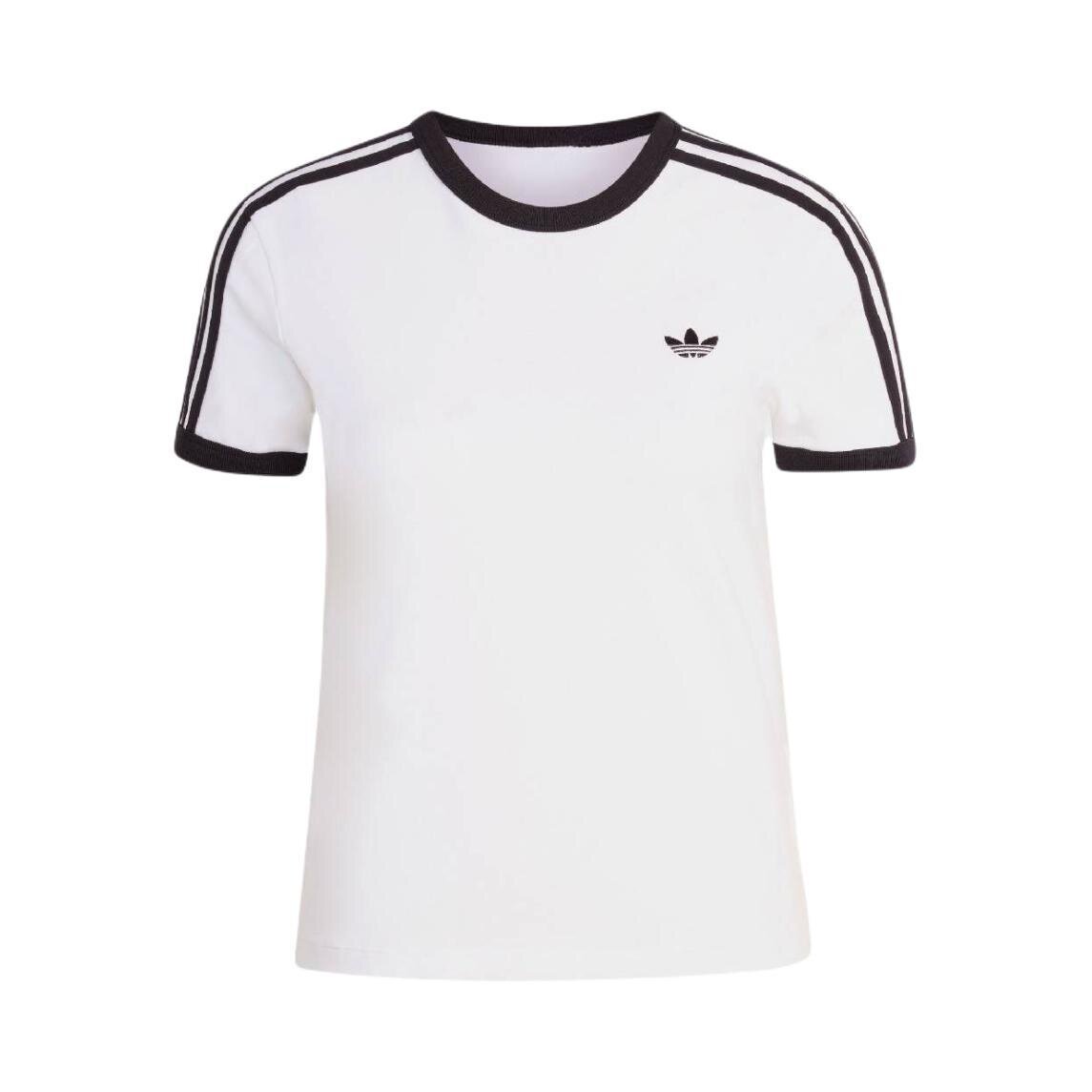 XHH Adidas originals  3 Stripes 圆领条纹短袖 T恤 女款 KD3683图片