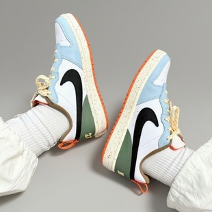 Low BQ5448 Court 007 复古低帮板鞋 Borough 白黑红经典 Nike