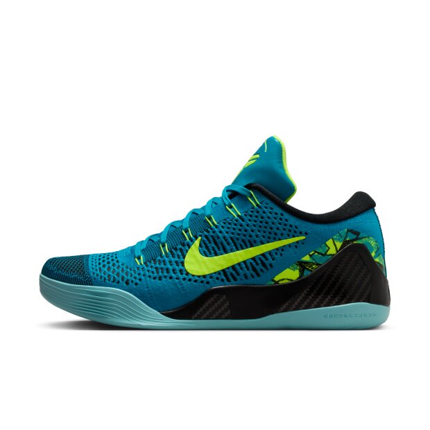 XHH Nike Kobe 9 舒适 防滑耐磨低帮 篮球鞋 男款 蓝色IO3673-400