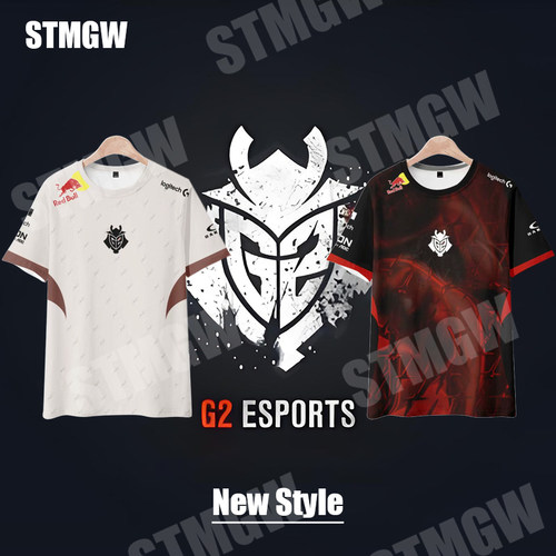 G2队服2025新款CSGO战队服周边MONESY同款NIKO短袖T恤男女应援服