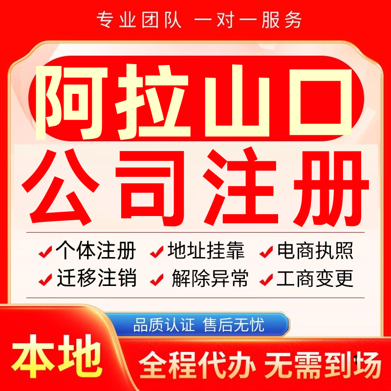 阿拉山口公司注册办理异常个体工商营业执照代办注销变更转让电商