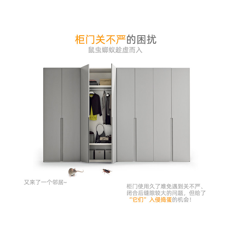 速发星猫加厚柜门吸磁吸磁铁强珠卡扣衣柜门吸强磁锈力不碰钢门扣